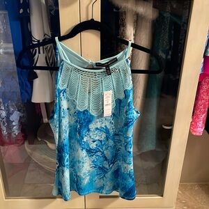 NWT! White House Black Market MJ Openwork Halter